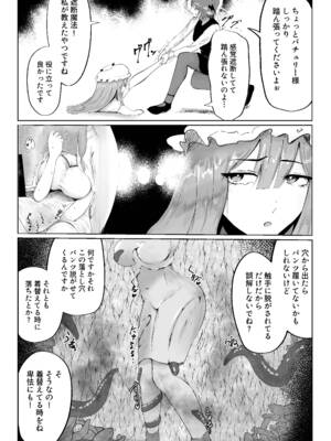 [シニガハチ (シニ画八)] 魔女と小悪魔、感覚遮断穴に堕ちる。 (東方Project)_0012