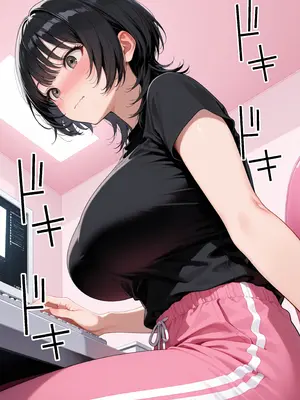 (同人CG集) [みるみるぱにっく!] 隠れオタクな一軍ギャルの秘密を受け入れたら、マンガの続きをセックスで実演する事になった [AI生成]_012