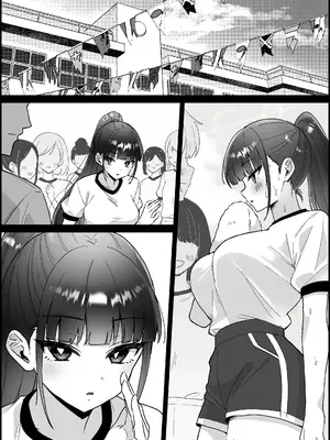 [こけもも] [オリジナル]みんなの憧れなのに、体育祭でムラムラが止まらないクール女子_0008