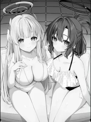 [Tuned by AIU (藍兎)] ユウカとノアとエンドレスサマー (ブルーアーカイブ) [B_Meow个人汉化] [DL版]_0003