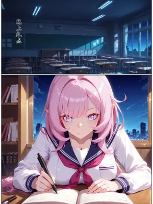[黄色固体胶（zzzzz)]贞操观念逆转-爱莉希雅  [AI Generated] 無修正_005
