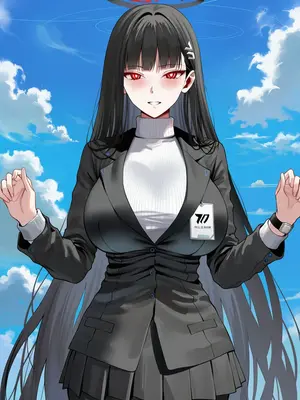 [YuinaJoy] 調月リオ rio (blue archive) [AI Generated]_011
