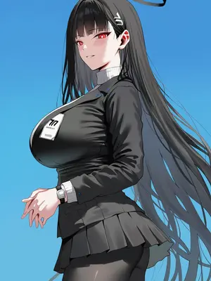 [YuinaJoy] 調月リオ rio (blue archive) [AI Generated]_012