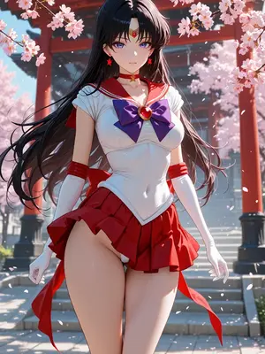 [Rankabee] Sailor Mars ︱ Sailor Moon - Cherry Temple Original GS (Patreon) (AI Generated)_003
