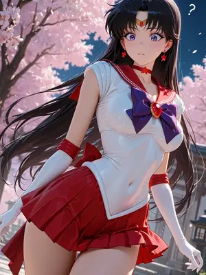 [Rankabee] Sailor Mars ︱ Sailor Moon - Cherry Temple Original GS (Patreon) (AI Generated)_006
