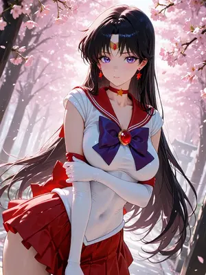 [Rankabee] Sailor Mars ︱ Sailor Moon - Cherry Temple Original GS (Patreon) (AI Generated)_008