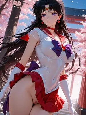 [Rankabee] Sailor Mars ︱ Sailor Moon - Cherry Temple Original GS (Patreon) (AI Generated)_009