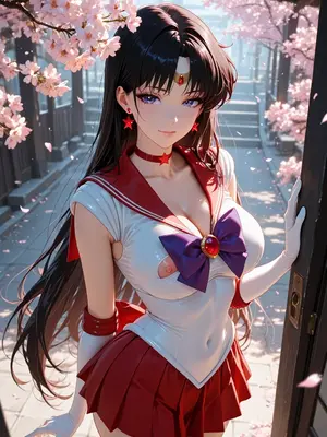 [Rankabee] Sailor Mars ︱ Sailor Moon - Cherry Temple Original GS (Patreon) (AI Generated)_010