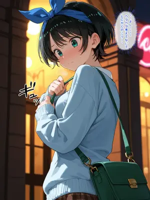 [tamamea] 全部嘘ついた瑠夏ちゃんのせいだから。 [AI Generated]_008
