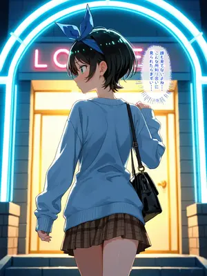 [tamamea] 全部嘘ついた瑠夏ちゃんのせいだから。 [AI Generated]_009