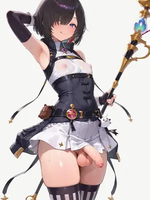 [SCARjpAI] 女角色性转男娘化合集 uncensord part.1 (Patreon) [AI Generated]2_002