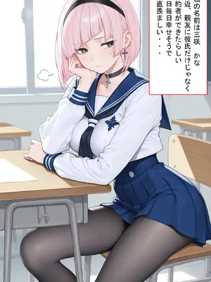 (同人CG集) [着衣(下着&コスプレ)有りは大正義] 青春Day 水着美女JK 弱気幼馴染君を挑発 その後は強気幼馴染に変身!強気になったらもう我慢が… [AI生成]_003