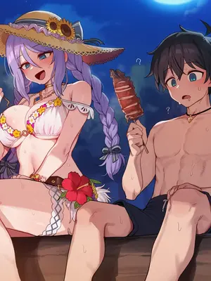 [Thx] サレン&シズル 無人島遭難 - 下 [AI Generated]_003