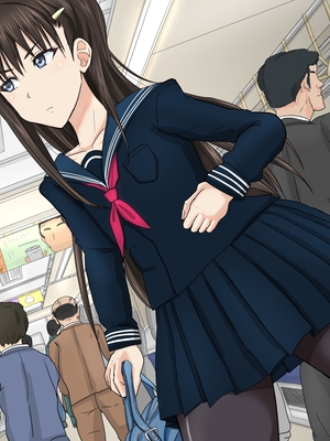 [アジダハーカ] 生徒会長のメス堕ち電車 ♂女装おとり捜査で脱セン♂_008_01