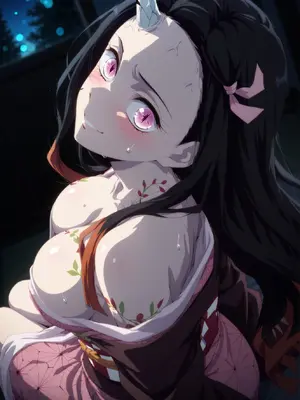 [AIusagichan] 鬼滅の刃 竈門 禰豆子 Demon Slayer Nezuko Kamado 589P [AI Generated]