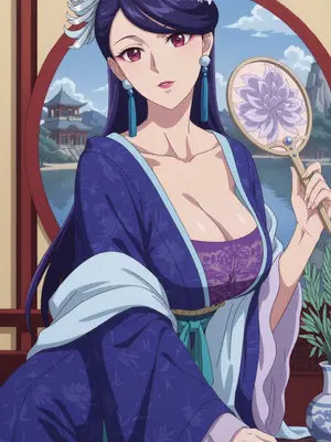 Meowu laha - 梨花妃 ︱ 温泉&nbsp;&nbsp;[AI Generated]_007