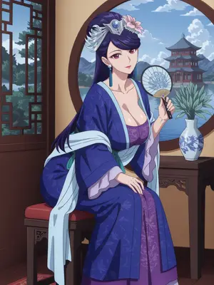 Meowu laha - 梨花妃 ︱ 温泉&nbsp;&nbsp;[AI Generated]_008