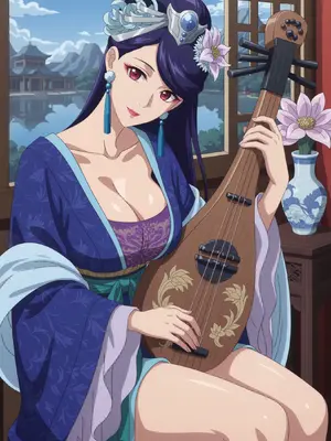 Meowu laha - 梨花妃 ︱ 温泉&nbsp;&nbsp;[AI Generated]_010