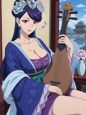 Meowu laha - 梨花妃 ︱ 温泉&nbsp;&nbsp;[AI Generated]_011