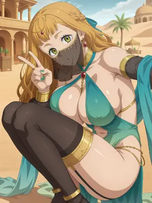 Meowu laha 馃挊 - Mimosa Vermillion - One Thousand and One Nights 馃晫馃寗 (Patreon) [AI Generated]_004