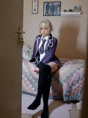ATFM - Tsubaki cosplay Jeanne d’Arc JK - FateGrand Order_003