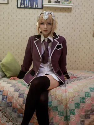 ATFM - Tsubaki cosplay Jeanne d’Arc JK - FateGrand Order_005