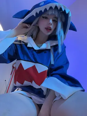 Pudding Desu cosplay Gawr Gura – Hololive