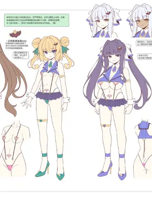 [LemonMaiden (蒼海)] TS魔法少女なお設定集2 Costumes [中国翻訳] [DL版]_0009