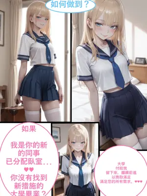 [HentaiAngelo] Sorority Slut [AI Generated] [ZHT] [中国翻訳]