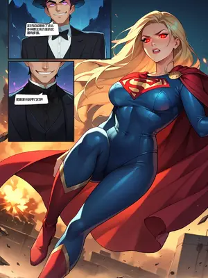 [grazieeeee] WONDERWOMAN&ASUPERGIRL—————堕落的魔球2 [AI Generated]_C18_08