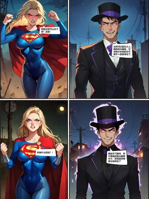 [grazieeeee] WONDERWOMAN&ASUPERGIRL—————堕落的魔球2 [AI Generated]_C18_11
