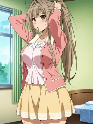 [AIMisaka] Isuzu Sento - (Amagi Brilliant Park) 383P [AI Generated]