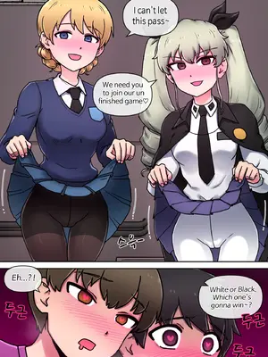[Mackgee] Black or White. What's your choice (Girls und Panzer) [English]__009