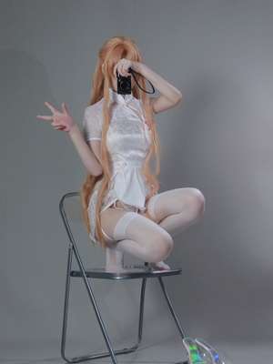 幼愛Youmeko - 刀剑神域 亚丝娜·中华女仆_007