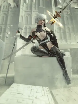 爆机少女喵小吉 - 尼尔 机械纪元 人形兵器_7