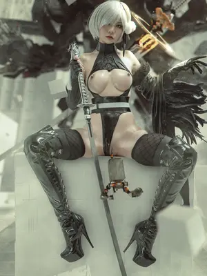 爆机少女喵小吉 - 尼尔 机械纪元 人形兵器_12