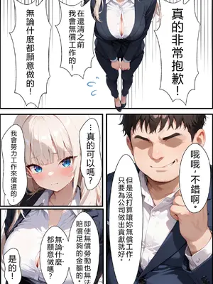 [ちーずケーキ] 社長に脅されて肉便器にされたが気持ち良すぎて完堕ちした話 [AI绘图] [中国翻訳]_011