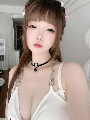 雪晴Astra-牛仔短裤_009