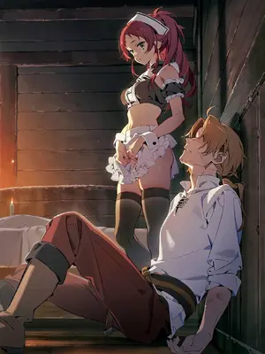 Ten Labs [Mushoku Tensei] Aisha Day01 870 p Melting the Dead Heart Aisha's Sweet Salvation Through Love and the Womb [AI Generated]