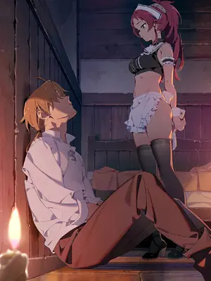 Ten Labs [Mushoku Tensei] Aisha Day01 870 p Melting the Dead Heart Aisha's Sweet Salvation Through Love and the Womb [AI Generated]_005