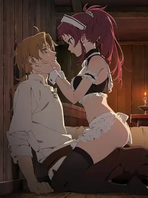 Ten Labs [Mushoku Tensei] Aisha Day01 870 p Melting the Dead Heart Aisha's Sweet Salvation Through Love and the Womb [AI Generated]_011
