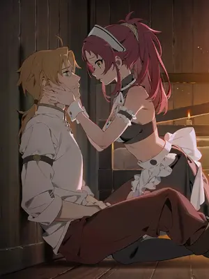 Ten Labs [Mushoku Tensei] Aisha Day01 870 p Melting the Dead Heart Aisha's Sweet Salvation Through Love and the Womb [AI Generated]_012