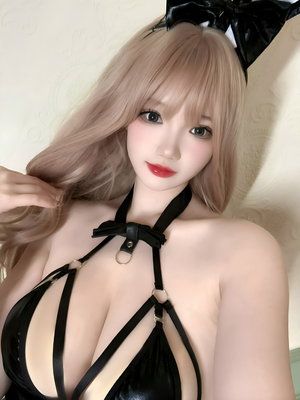 雪晴-金发兔女郎_002