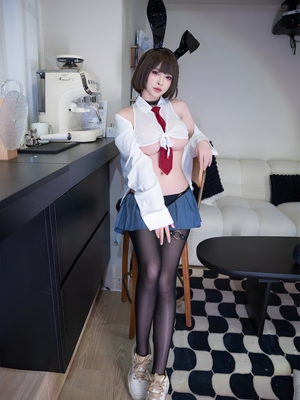 清水由乃 - 不良jk兔女郎_005