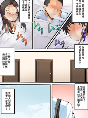 [ふわとろおぱんちゅケーキ] 【神の大誤算】母親と息子が同時期に性欲のピークを迎えてしまう！！ [中国翻訳]_003