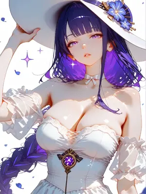 原神 雷电将军 [AI绘图]