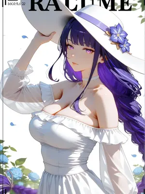 原神 雷电将军 [AI绘图]_004