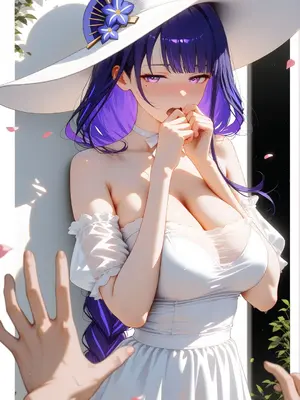 原神 雷电将军 [AI绘图]_006