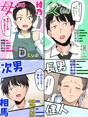 [ふわとろおぱんちゅケーキ] [神の大誤算]母親と息子が同時期に性欲のピークを迎えてしまう！！_0003