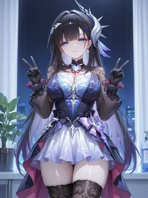 [bright sky] 0904 [86枚] HSR Hysilens 13 R18 [AI Generated]_011